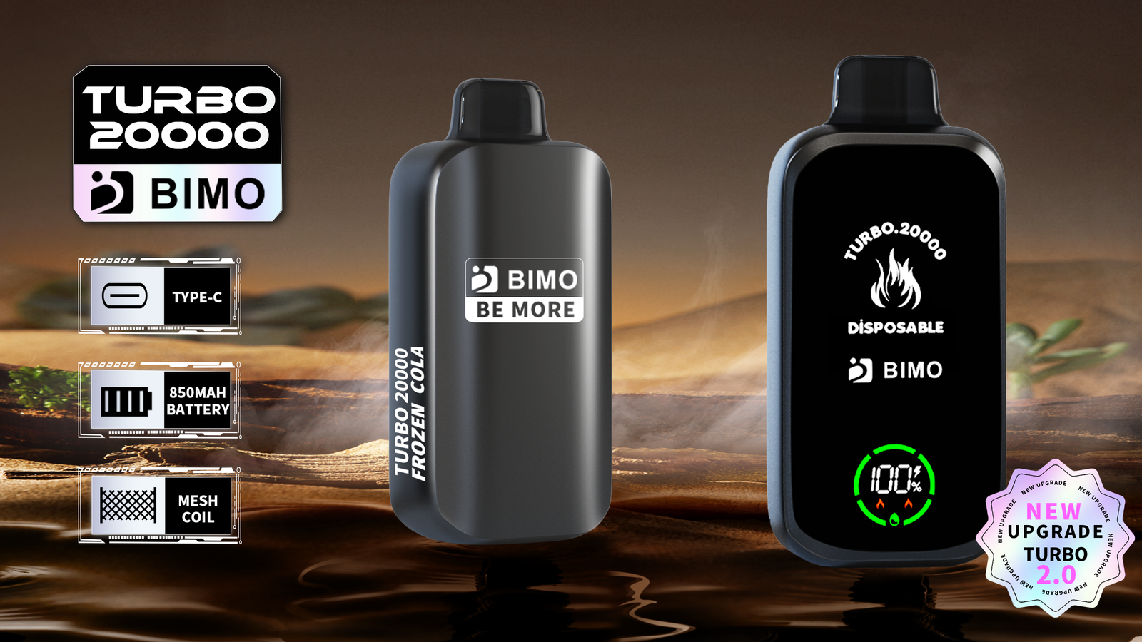 BIMO Turbo 20000 Puffs - Image 2